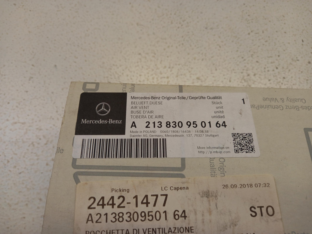 Original OE MERCEDES-BENZ Luftdüse A213830950164