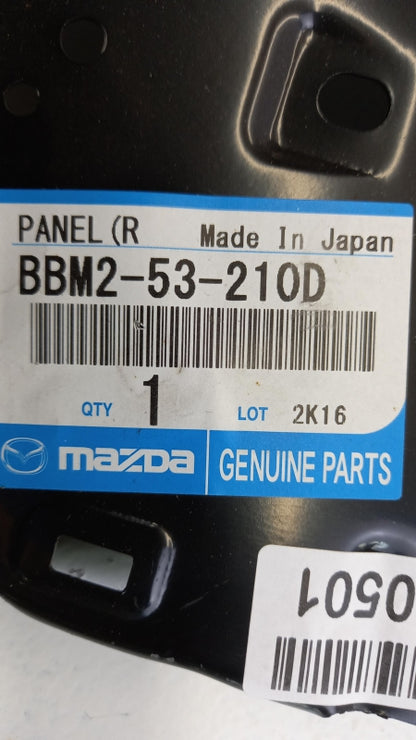 Original MAZDA 3 (BL) Radhausschale Platte rechts BBM253210D