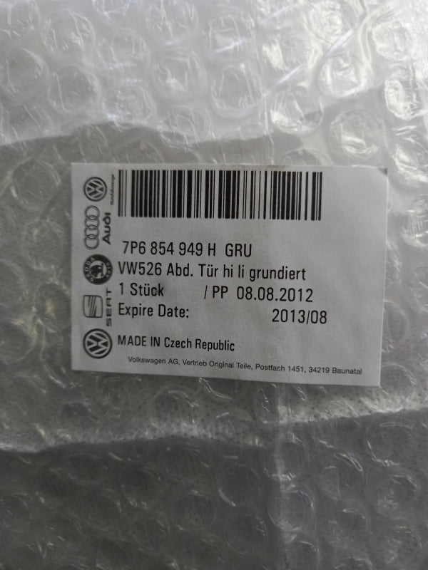 Original OE Volkswagen Tür Zierleiste 7P6854949HGRU