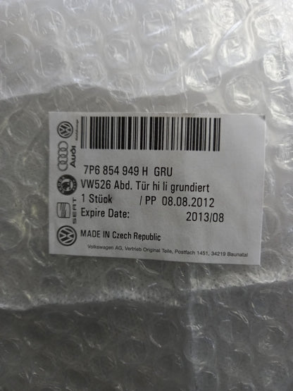 Original OE Volkswagen Tür Zierleiste 7P6854949HGRU