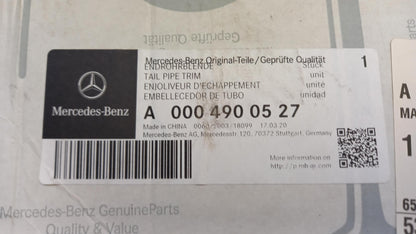 Original MERCEDES-BENZ C-Klasse W205 Auspuffblende Links A0004900527