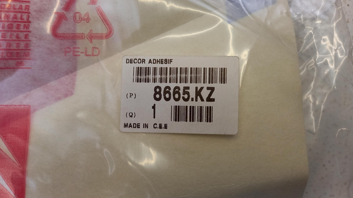 Original PEUGEOT CITROEN Klebezierstreifen Klebeband 8665KZ