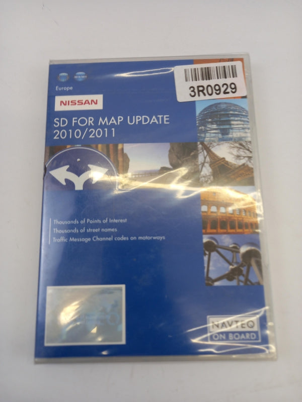 Original NISSAN Connect Navi SD-Karte Update Europa 2010/2011 KE28899ESD10
