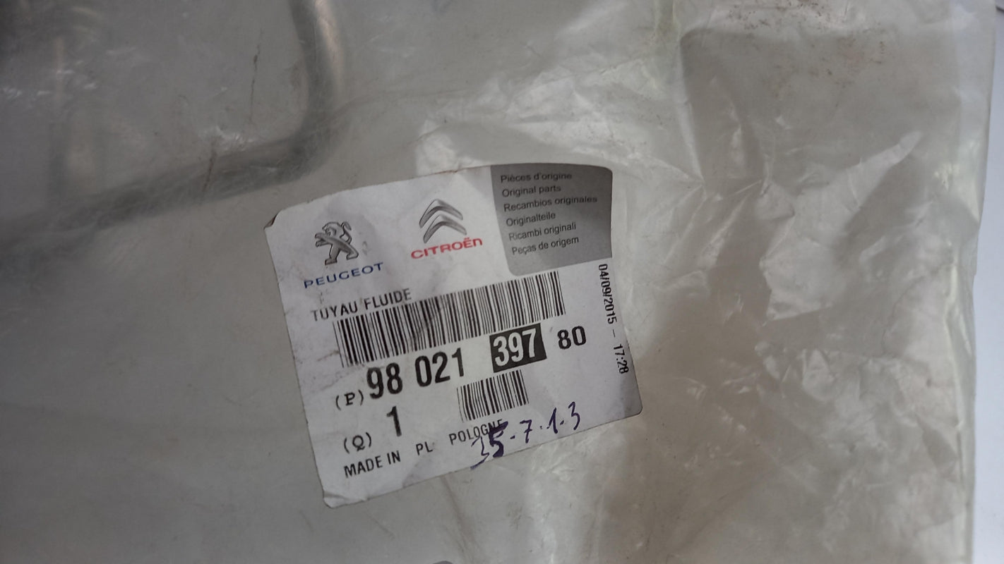 Original OE Peugeot Klimaanlage Druckleitung 9802139780