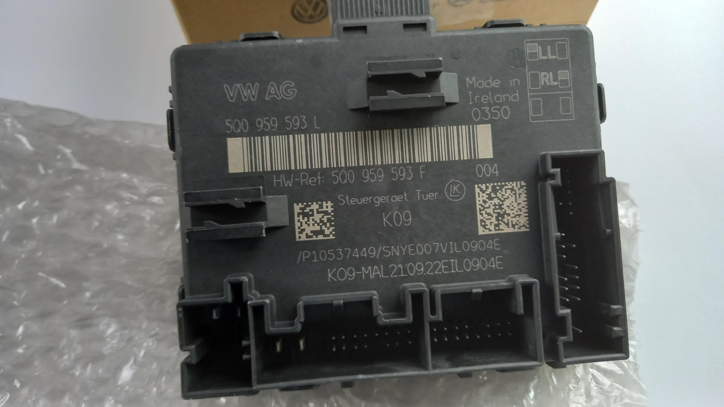 Original AUDI Q2 Q3 VW Teramont Tiguan Arteon Türsteuergerät Fahrer 5Q0959593L