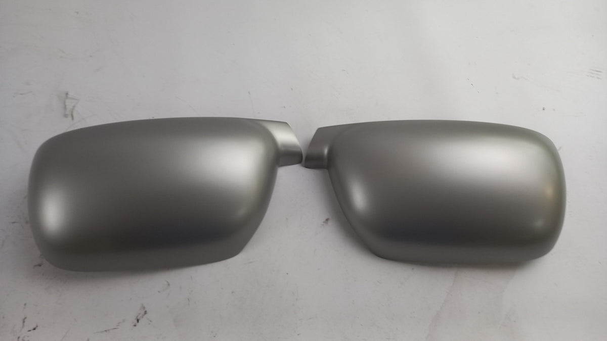 Original VW Touareg Außenspiegelblenden Satz 2-Teilig silber L+R 7L0072530K666
