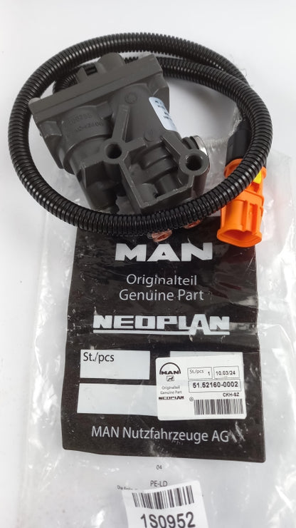 Original MAN TGA TGS TGX D2066/D2676 Abgassteuerung Magnetventil 51521600002