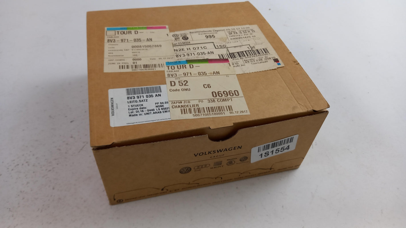 Original AUDI A3 8V 2017-2020 Leitungssatz für Türverkleidung 8V3971035AN