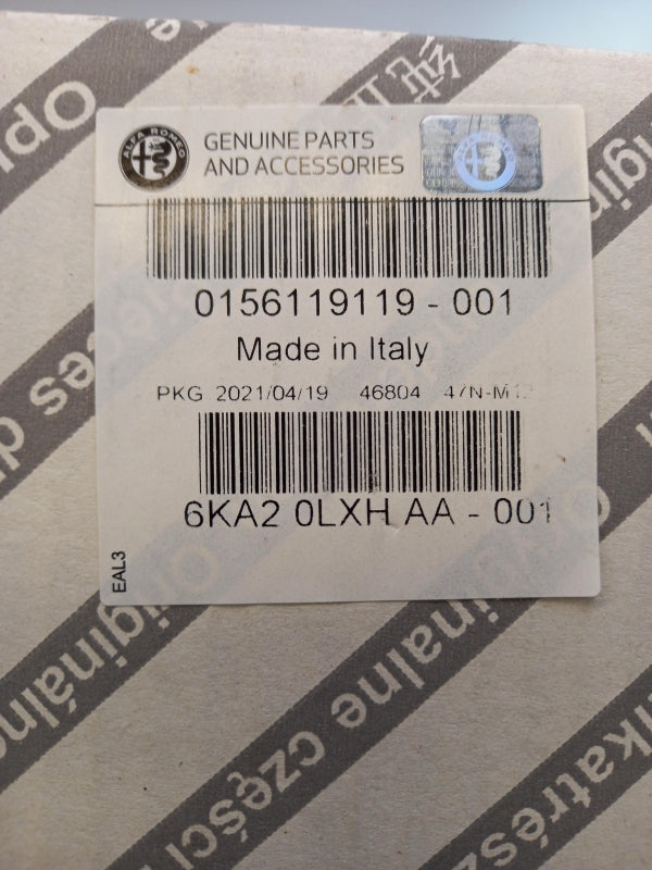 Original OE FIAT Nebelscheinwerfer Abdeckung 156119119