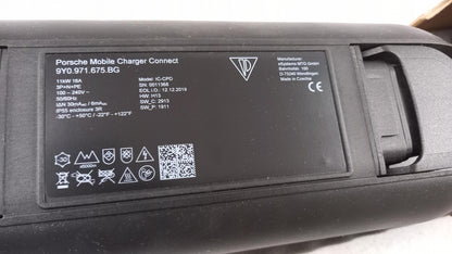 Original PORSCHE Taycan I 20-24 Batterieladegerät Typ 3 11kW 16A 9Y0971675BG