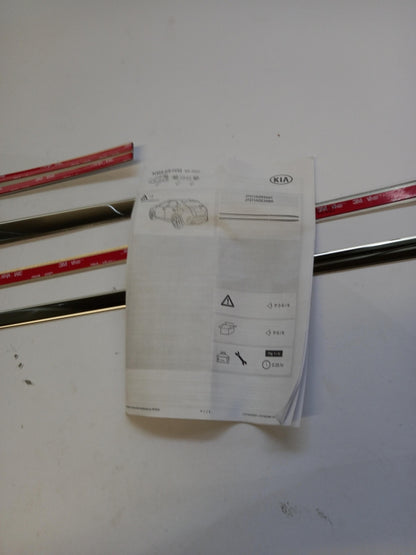 Original OE HYUNDAI/KIA Türzierleisten Satz J7271ADE50ST