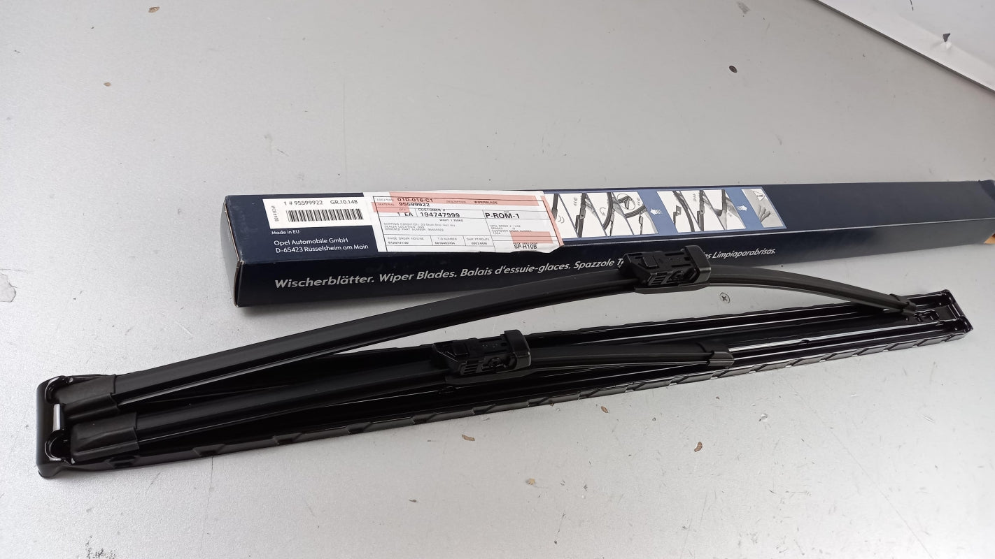 Original OPEL Grandland X Wischerblättersatz Scheibenwischer 2st Vorne 95599922