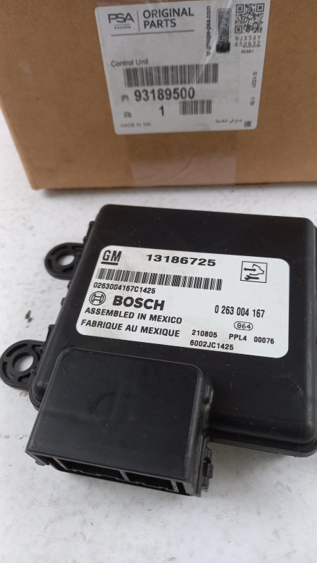 Original OE OPEL Corsa-D control unit, parking assistance sensor 93189500 