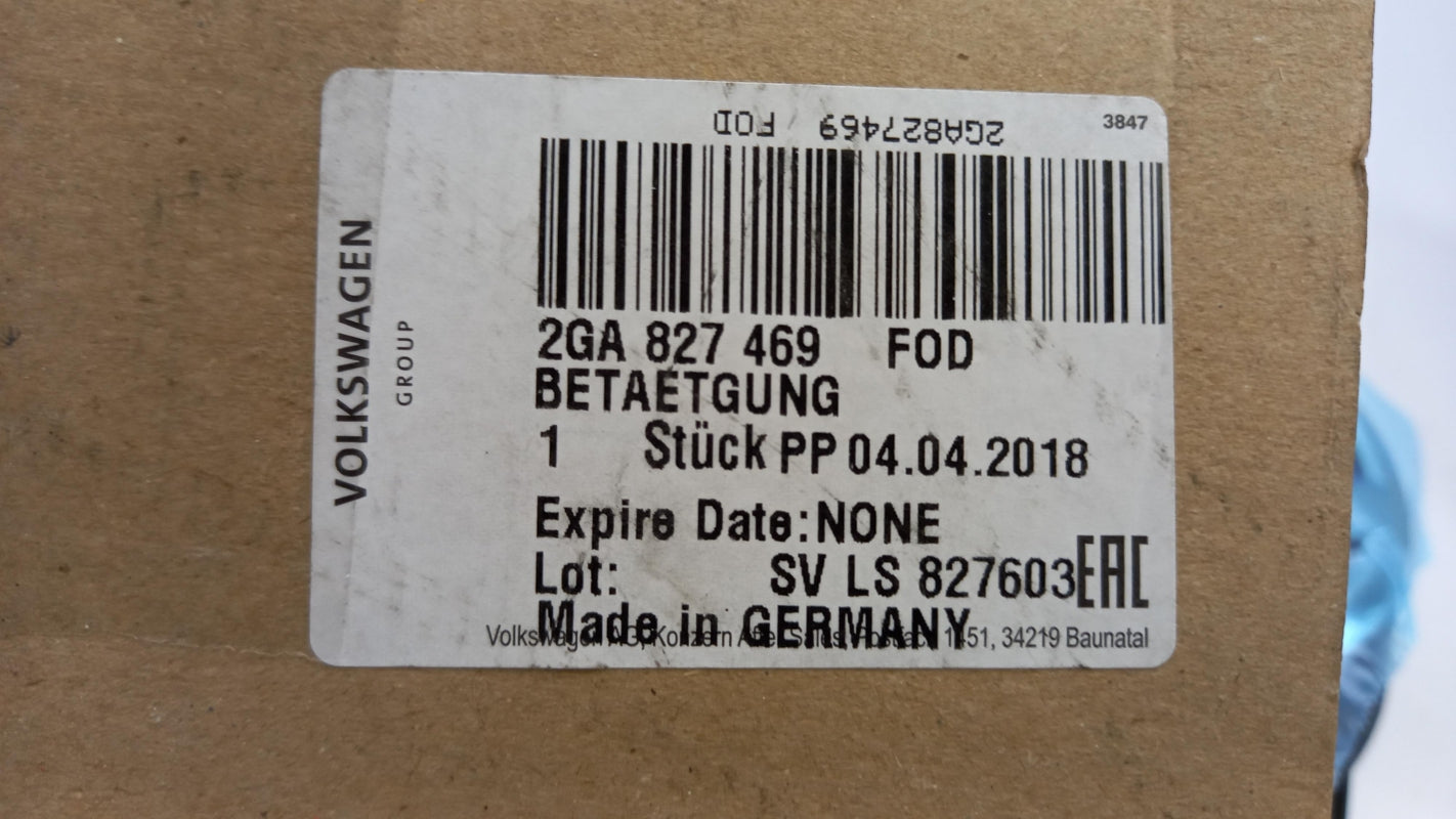 Original VW T-Roc 2019- Rückfahrkamera Heckklappe Emblem 2GA827469FOD