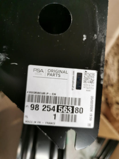 Original PSA OPEL Corsa F Stoßstangen Träger 9825456380