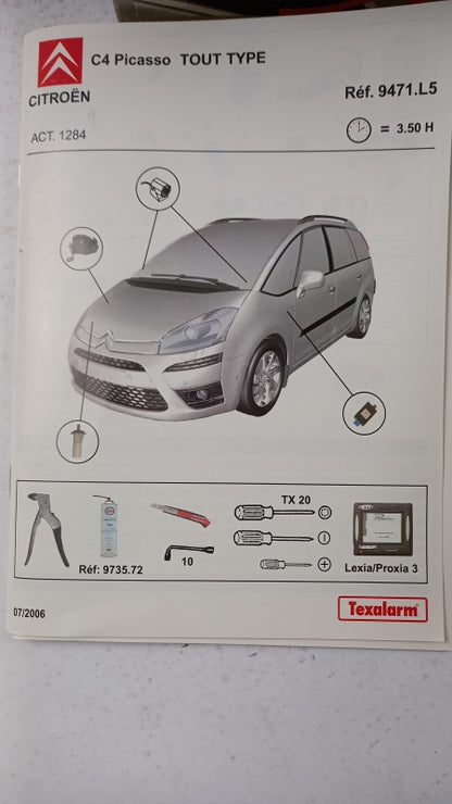 Original OE Peugeot Alarmanlage 9471L5