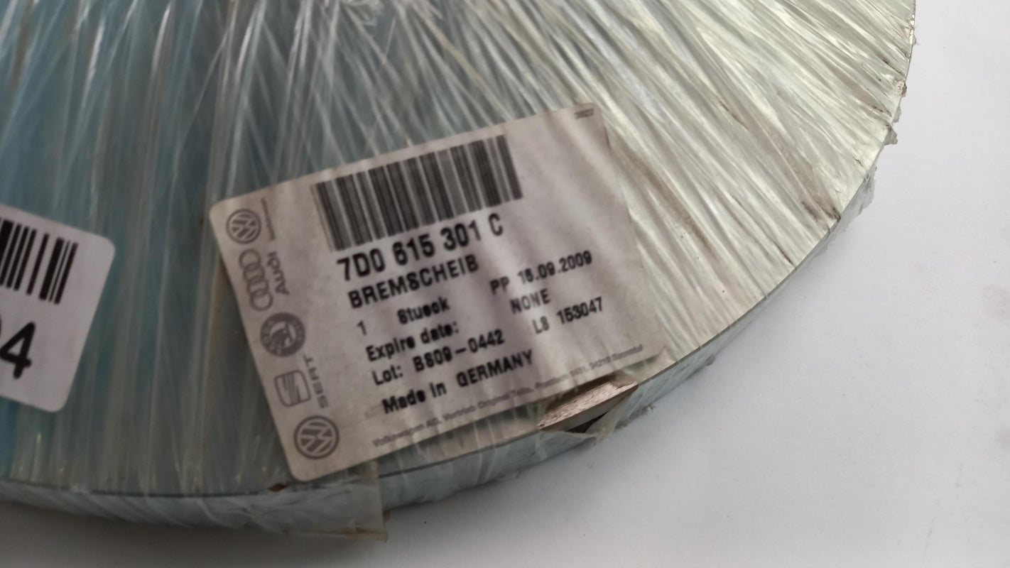 Original VW Transporter Bremsscheibe belüftet 280X24mm vorne 7D0615301C