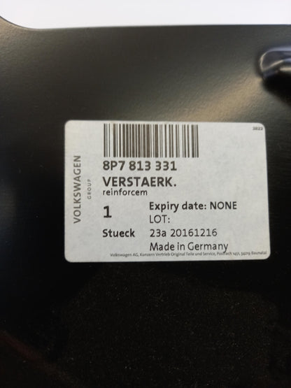 Original AUDI A3 Cabrio 8P 2008-2013 Heckblech Verstärkung 8P7813331