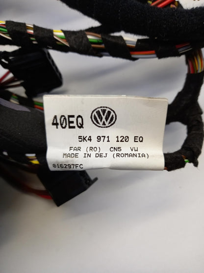 Original VW Golf VI 5K Tür Kabelbaum vorne links 5K4971120EQ