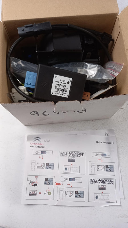 Original CITROËN C3 II DS3 Alarmanlage 969013