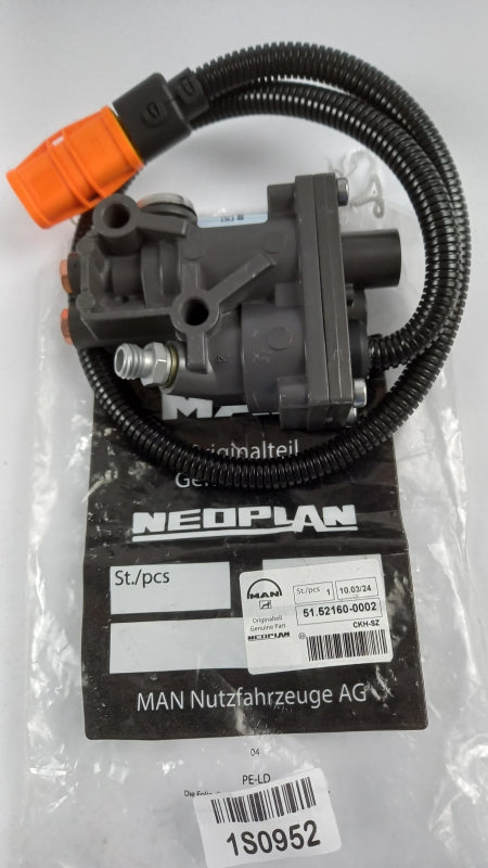 Original MAN TGA TGS TGX D2066/D2676 Abgassteuerung Magnetventil 51521600002