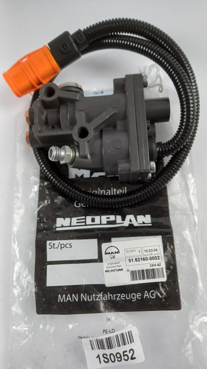 Original MAN TGA TGS TGX D2066/D2676 Abgassteuerung Magnetventil 51521600002