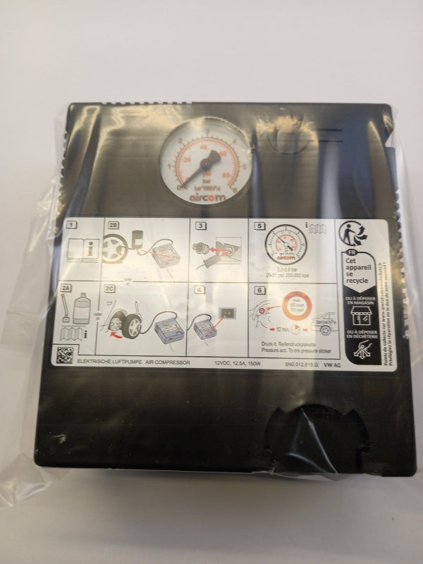 Original OE Volkswagen Reifendruck Kompressor 5N0012615G