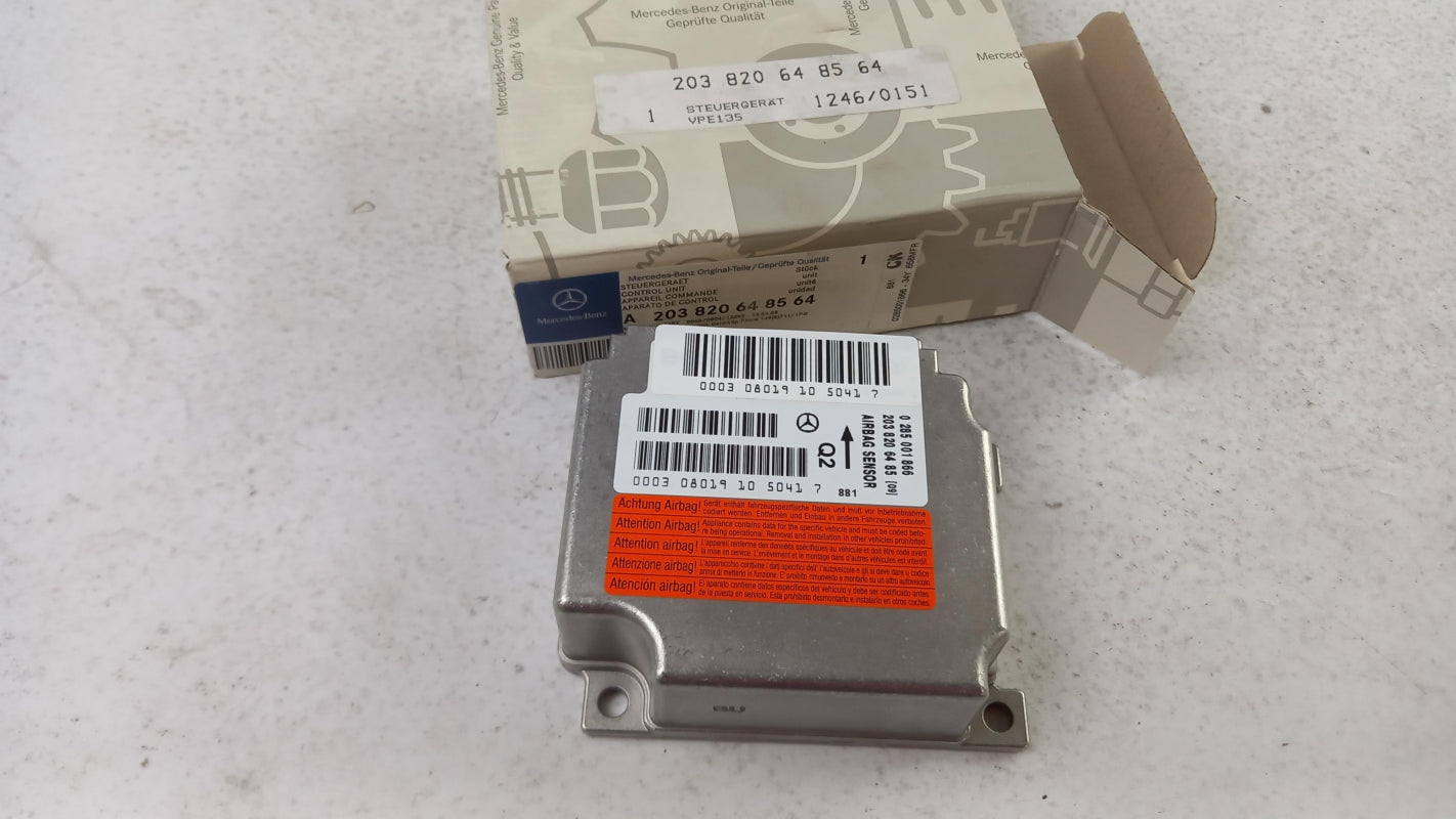 Original MERCEDES-BENZ W203 W209 Steuergerät für Airbag A203820648564