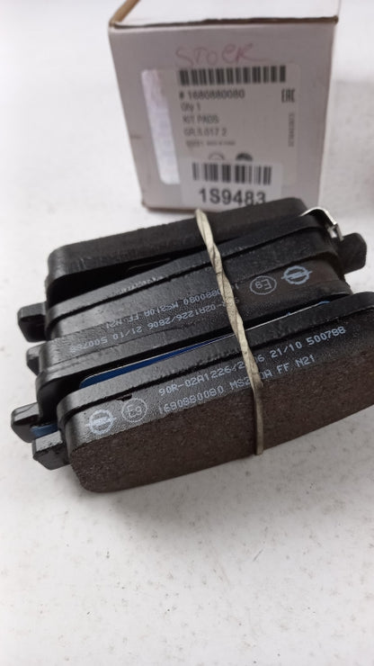 Original OPEL Astra-J Zafira-C Bremsbeläge Satz Hinten 1680880080