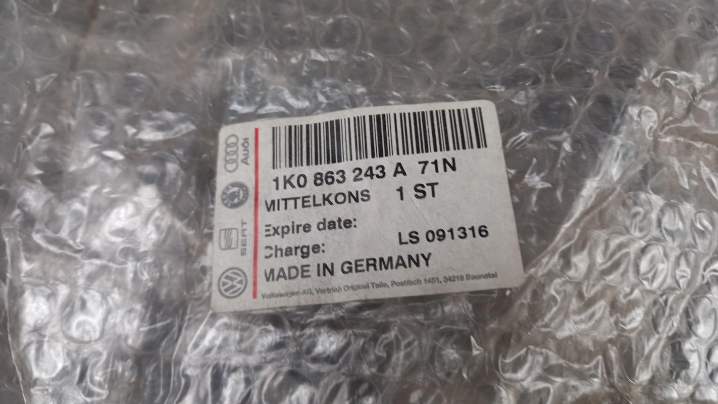 Original OE Volkswagen Mittelkonsole Teil 1K0863243A71N