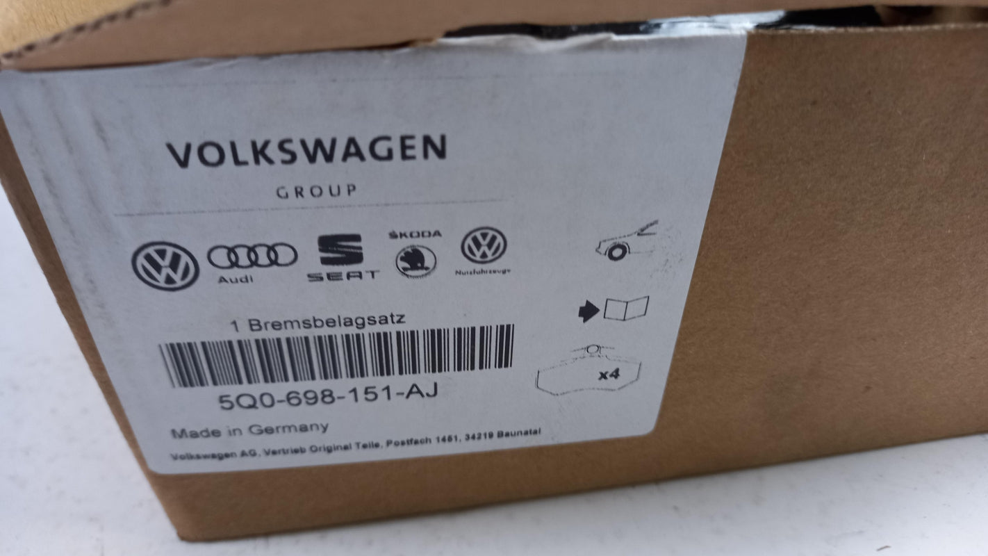 Original OE Volkswagen Bremsbeläge 5Q0698151AJ