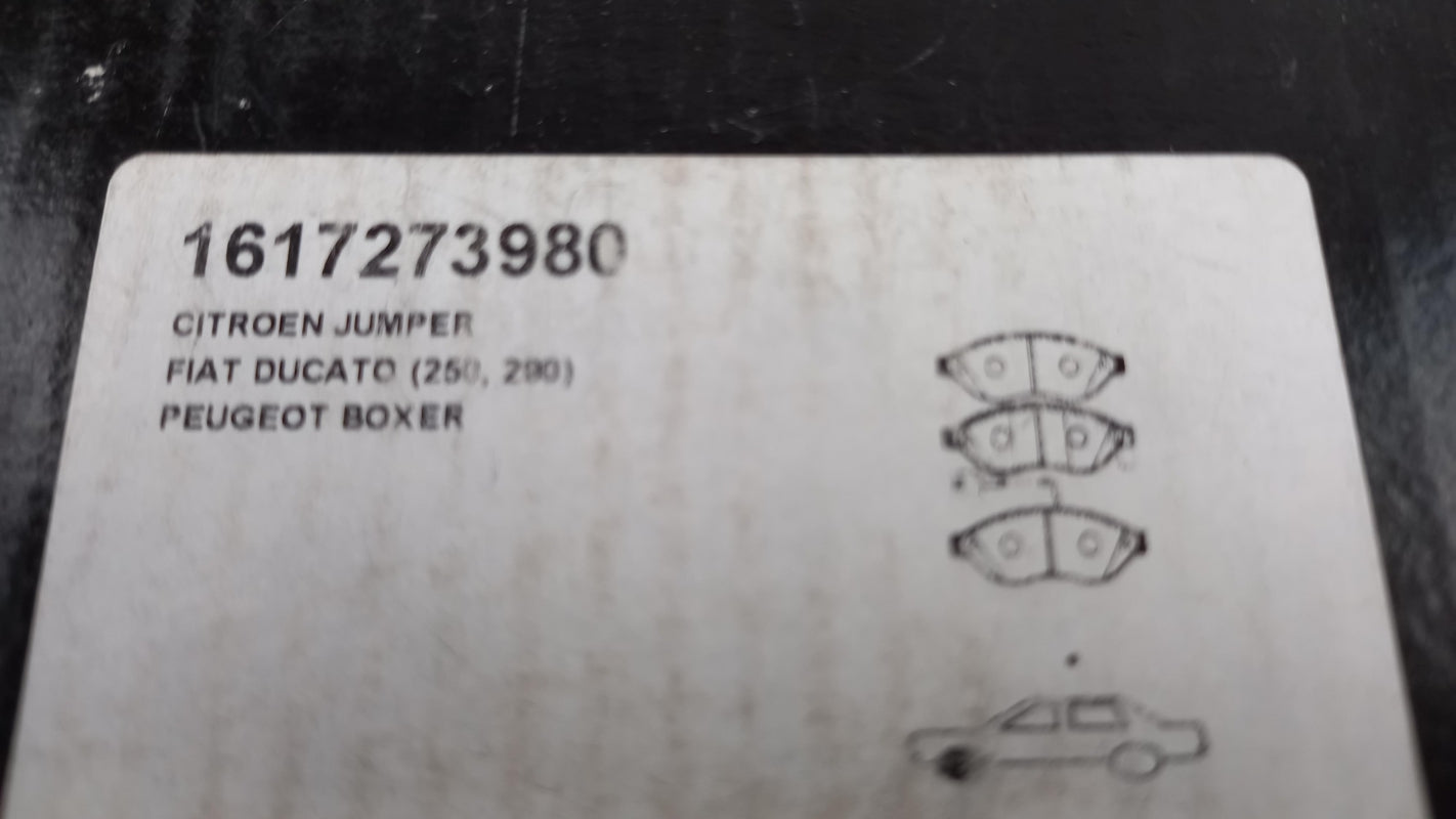 Original OE Peugeot Bremsbeläge 1617273980