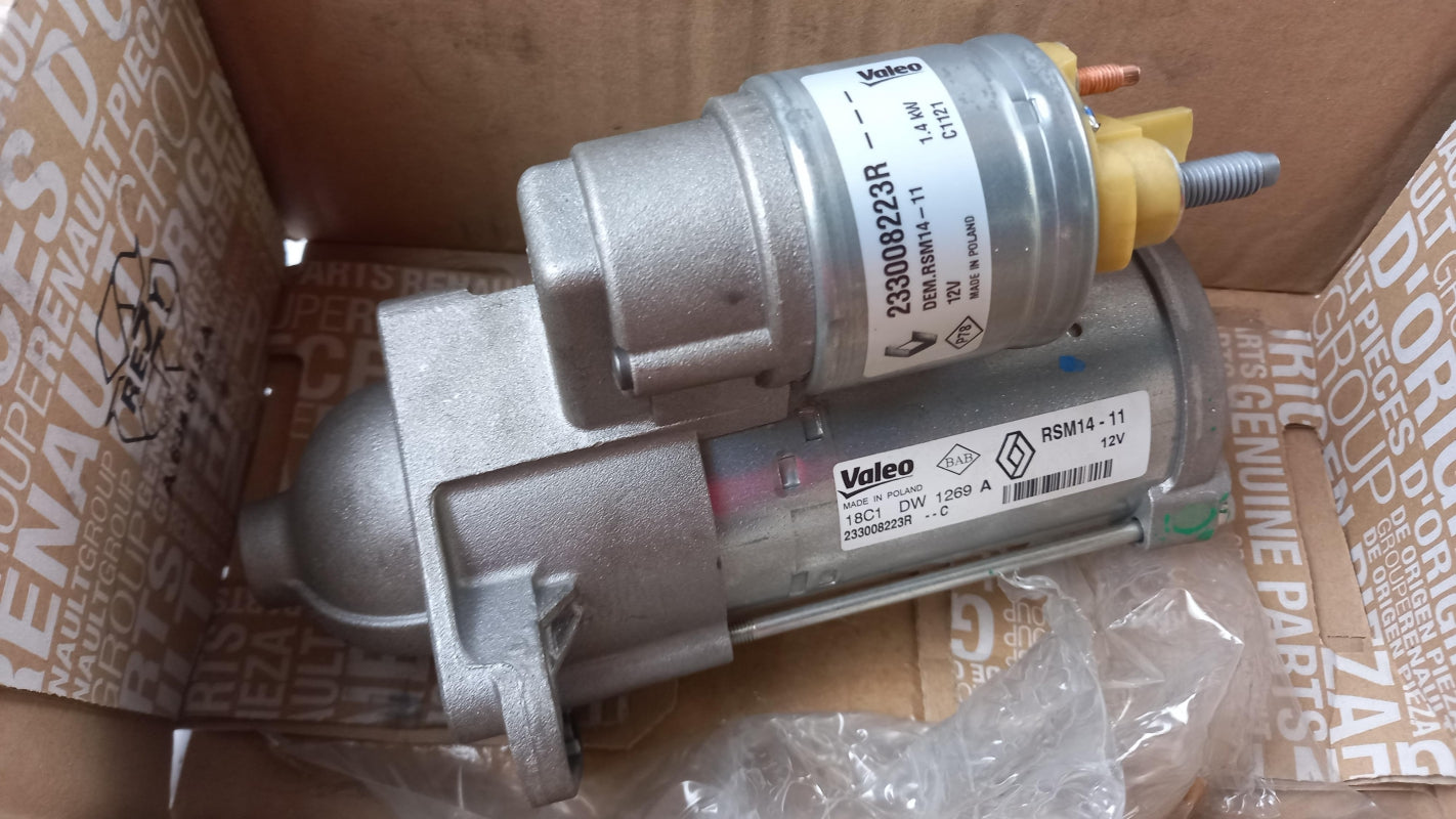 Original RENAULT Lodgy Scenic Kangoo Megane 3 Dokker 1.5 dci Anlasser 233008223R