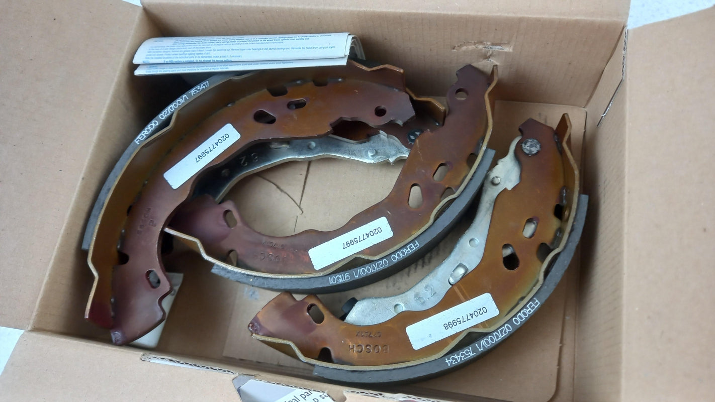 Original PEUGEOT 208 I CITROEN C3 II Bremsbackensatz Hinten 1606631180