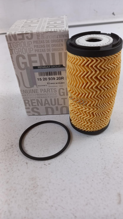 Original RENAULT Espace V Kadjar Megane III Scenic III IV Ölfilter 152093920R