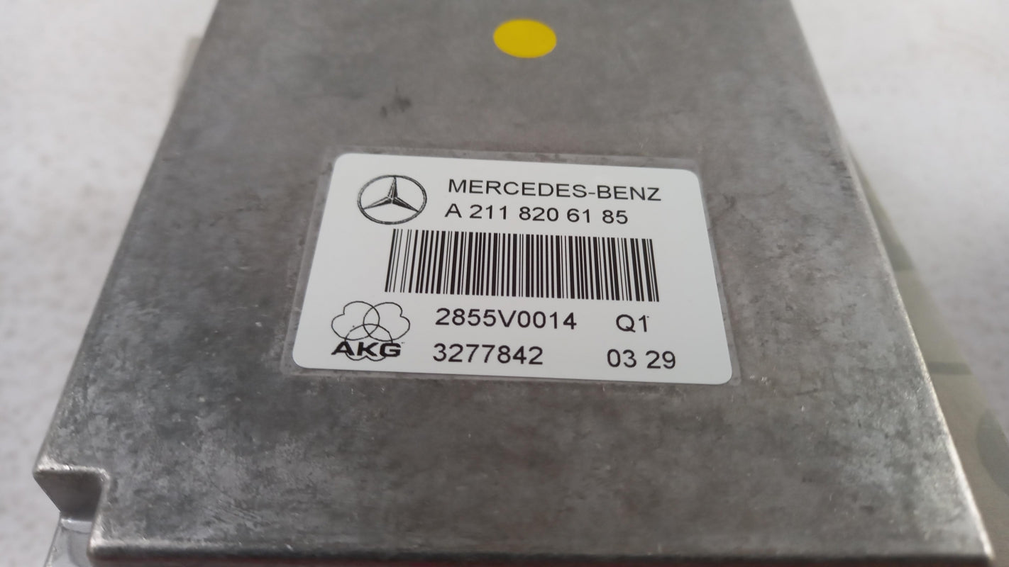 Original MERCEDES-BENZ E-Klasse W211 Steuergerät Freisprechanlage A2118206185
