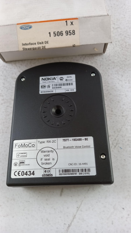 Original FORD Transit (2006-2014) Bluetooth Steuergerät Autotelefon 1506958