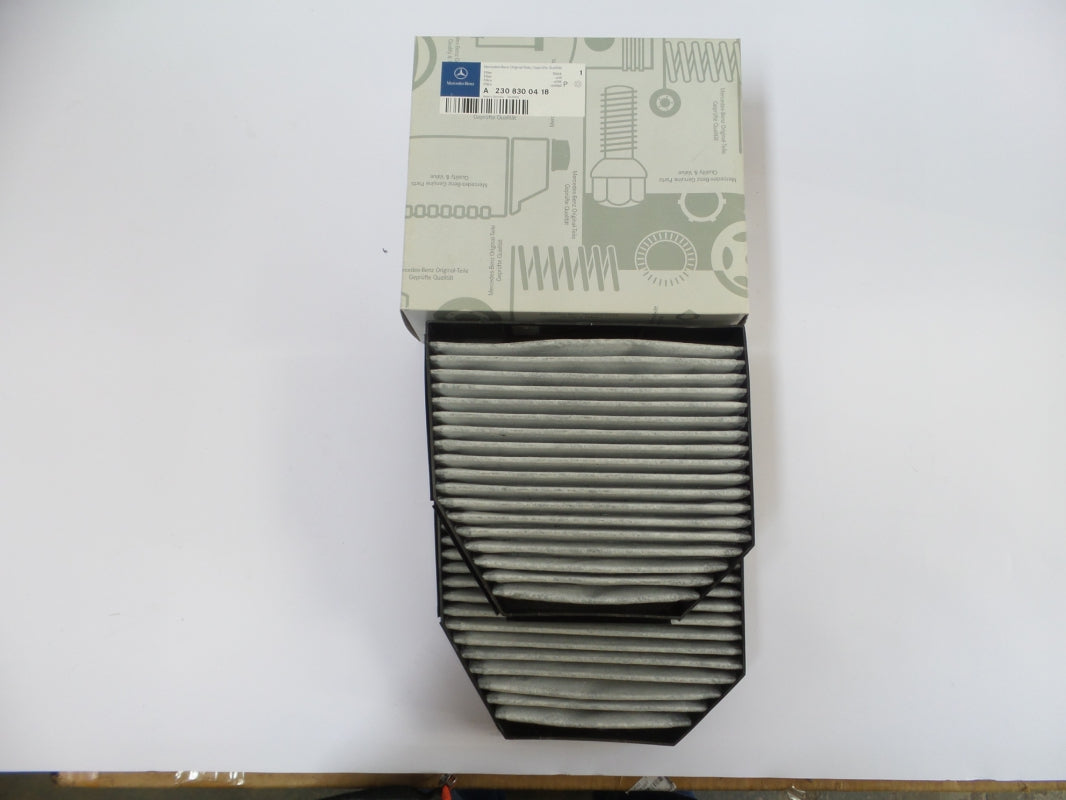 Original MERCEDES-BENZ W199 R230 W463 Innenraumfiltersatz 2-Stück A2308300418