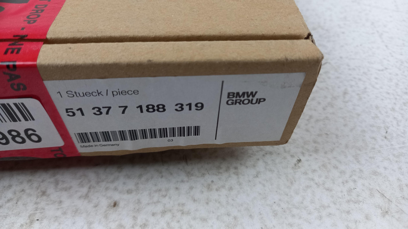 Original BMW X6 E71 E72 Seitenwand Zierleiste hinten links 51377188319