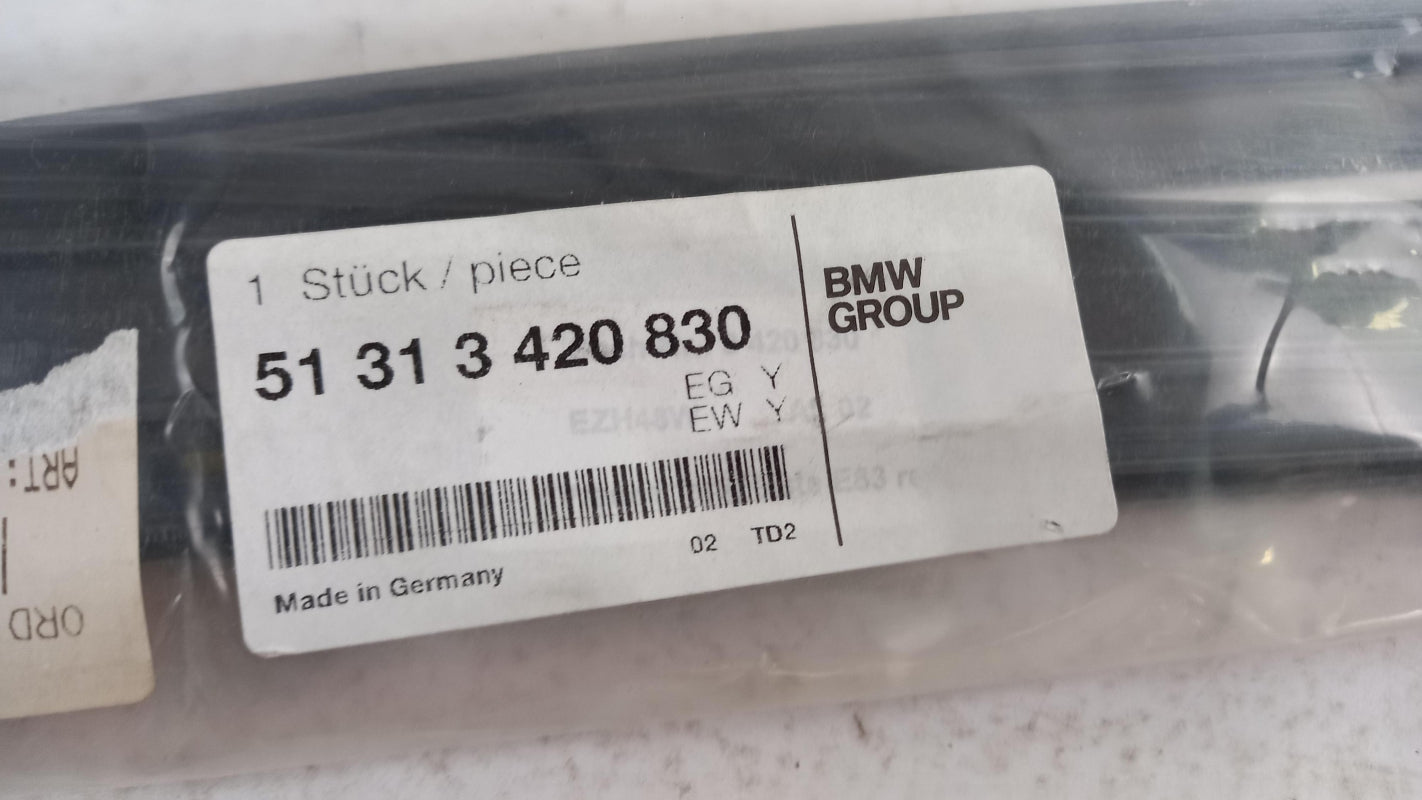Original OE BMW Windschutzscheibe Zierleiste 51313420830