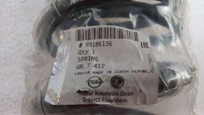 Original OE OPEL Schraubenfedern Satz 93185136