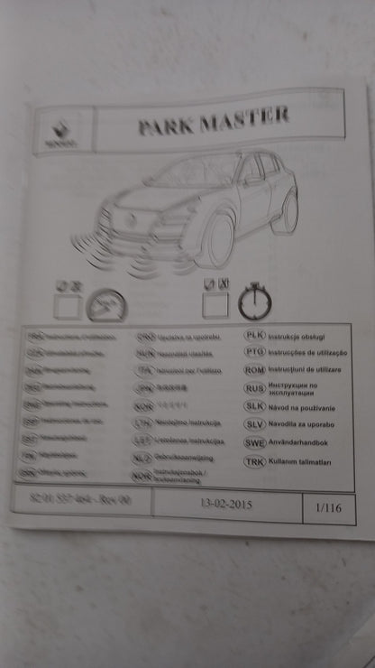Original OE RENAULT Einparkhilfe 8201733194