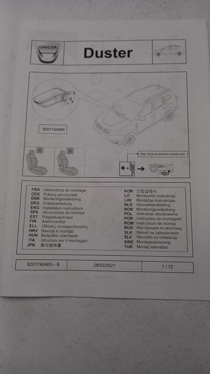 Original OE RENAULT Armlehne 8201740465