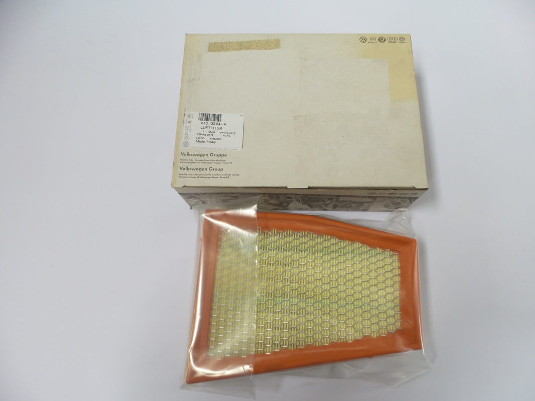 Original AUDI RS4 RS5 4.2L Motor Luftfilter Filtereinsatz links 8T0133843A