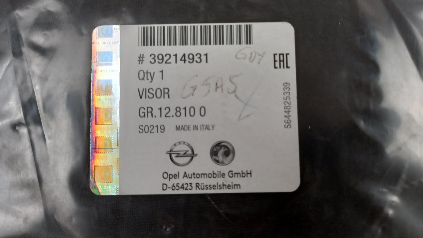 Original OPEL Grandland X 2018- Sonnenschutz 39214931