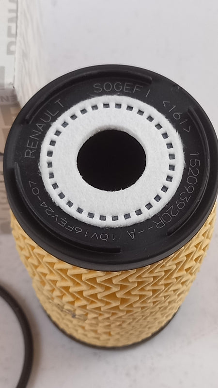 Original RENAULT Espace V Kadjar Megane III Scenic III IV Ölfilter 152093920R