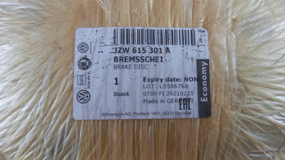 Original VW Caddy Golf SKODA Octavia Bremsscheibe (1 stück) vorne JZW615301A