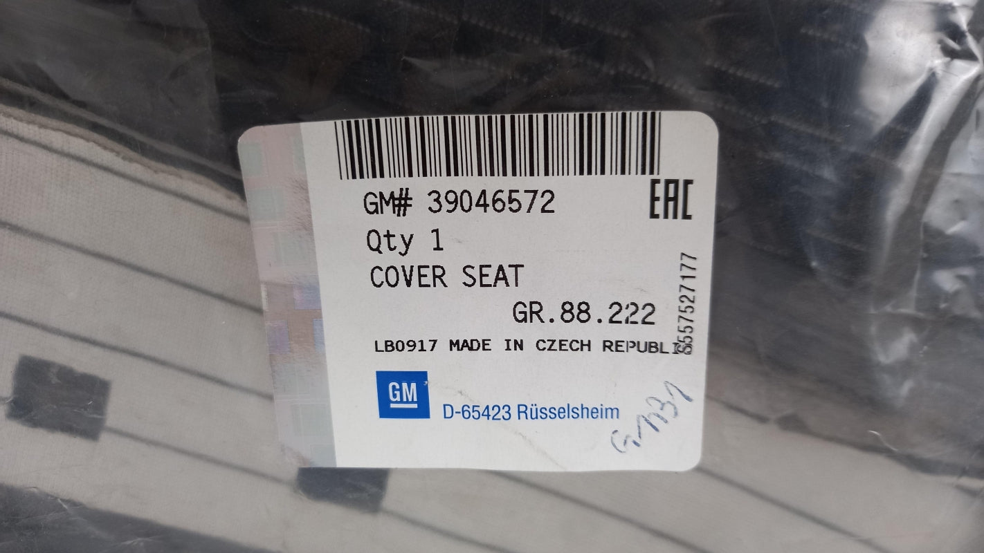 Original OE OPEL Sitzbezug 39046572