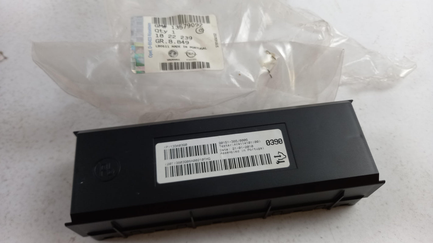 Original OPEL Meriva-B Klimaanlage Steuergerät 13579092