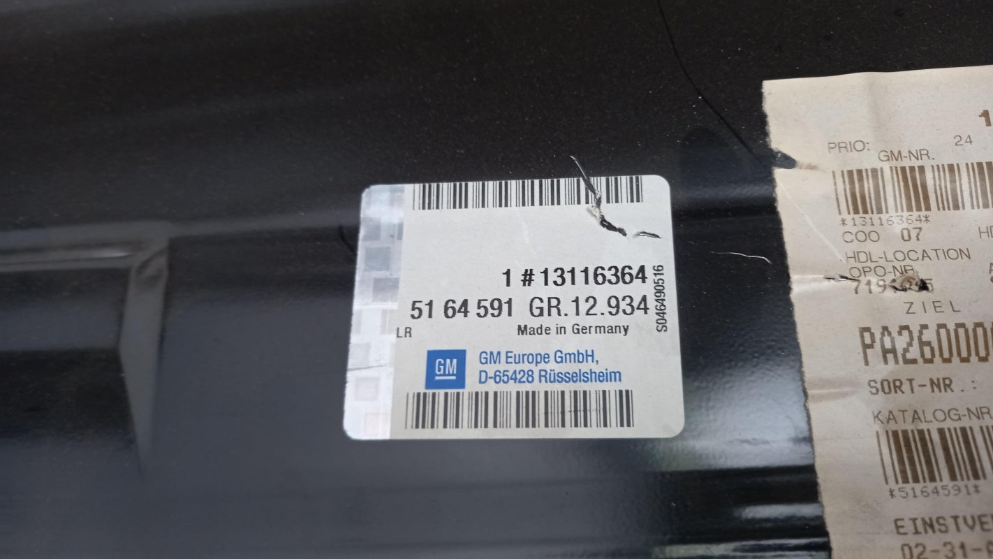 Original OE OPEL Schweller 13116364